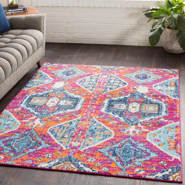 Cindi Bright Moroccan Area Rug - 2' x 3'