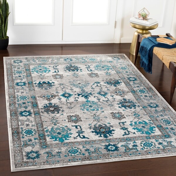 Teal And Gray Area Rugs Photos