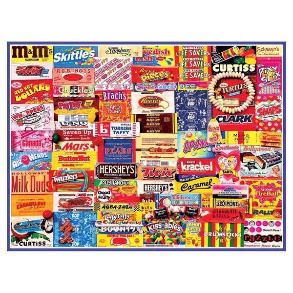 Shop White Mountain Puzzles Vintage Candy Wrappers - 300 ...