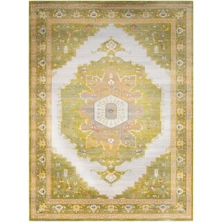 Overstockvalarie Green Boho Medallion Area Rug 7 10 X 10 3 7 10 X 10 3 7 10 X 10 3 Chartreuse Dailymail