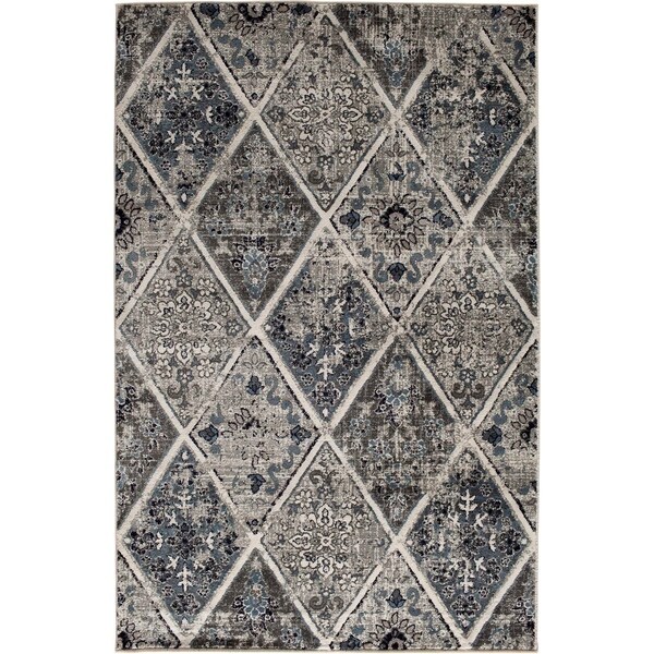 Central Corso Azzurro 091 Braddyville Multicolor Area Rug