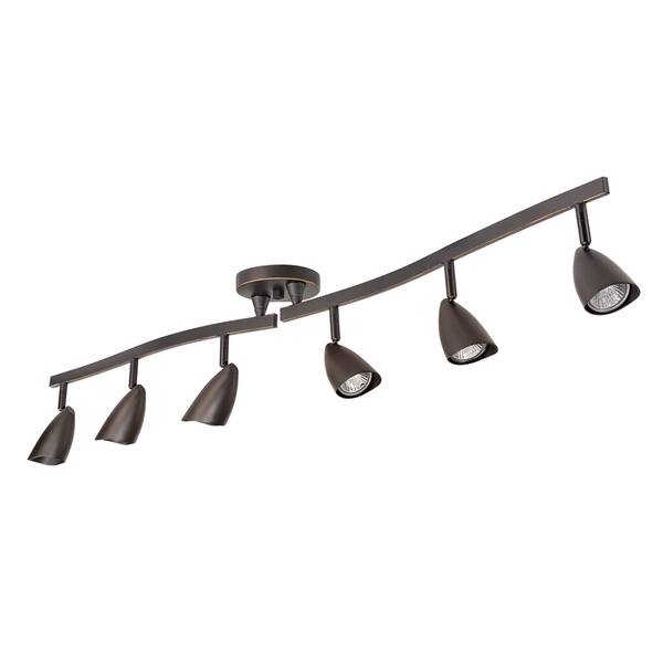 Grayson 6 Light Oil Rubbed Bronze Track Lighting Bulbs Grayson 6 Light Oil Rubbed Bronze Track Lighting Bulbs
