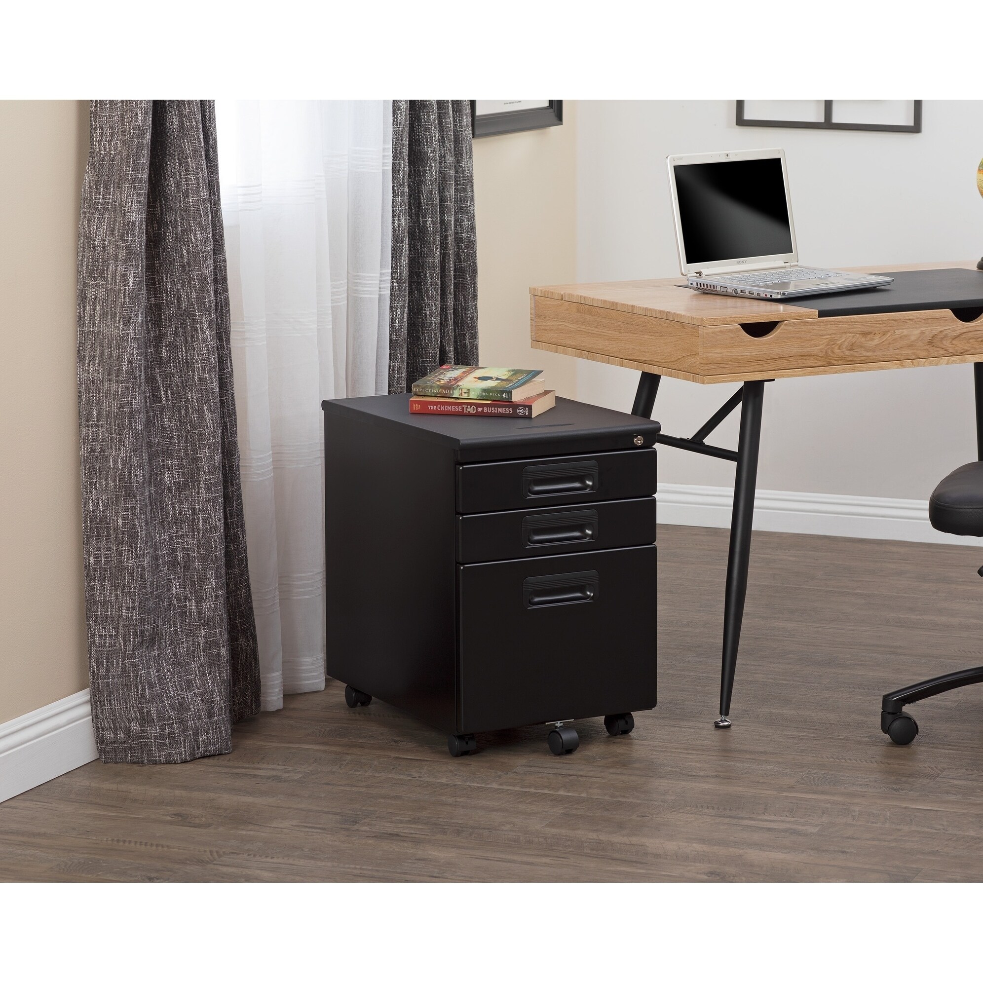 Shop Sd Office Metal Rolling File Cabinet With Locking Drawers