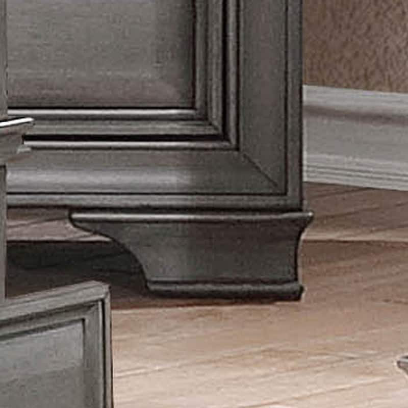 Oslo Transitional Solid Wood 5-Drawer Chest by Furniture of America