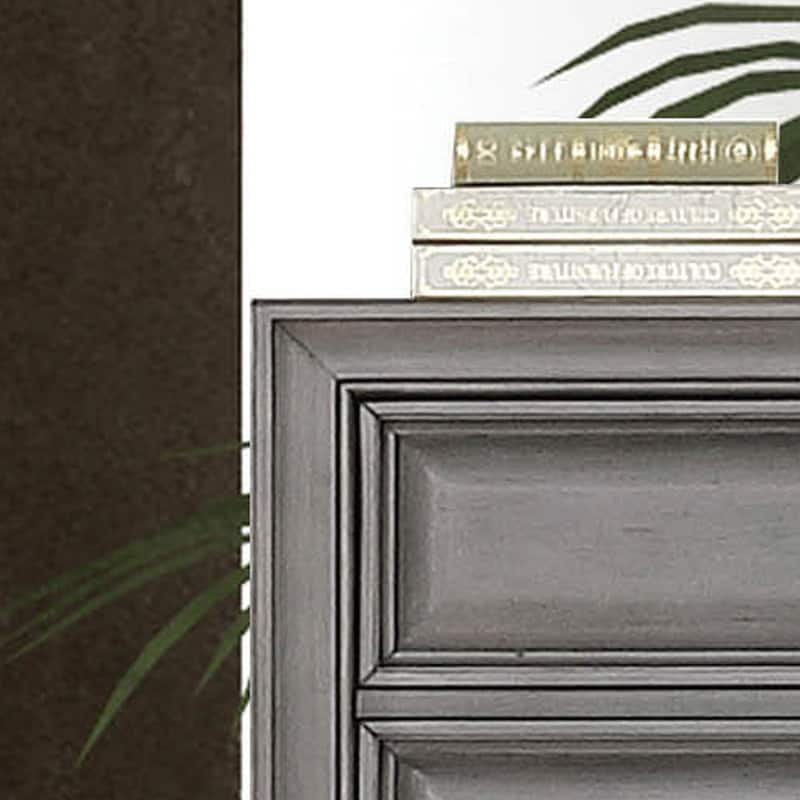 Oslo Transitional Solid Wood 5-Drawer Chest by Furniture of America