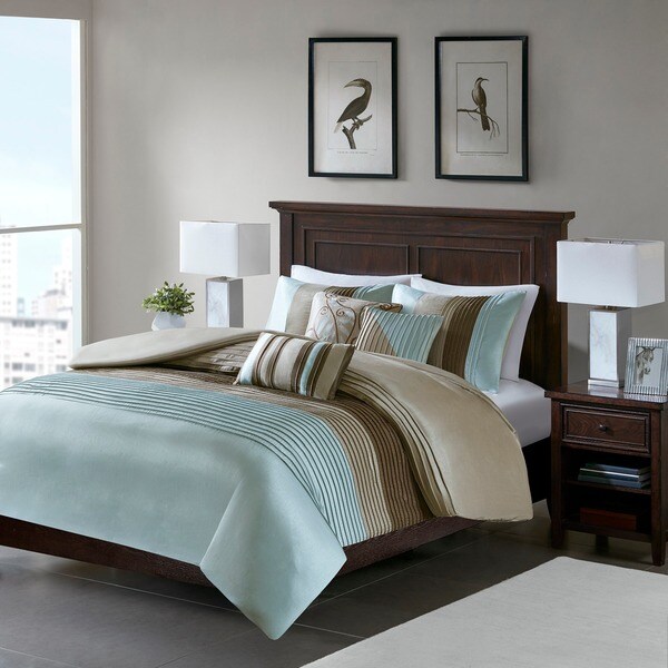 Copper Grove Eveline Blue 6-piece Duvet Cover Set