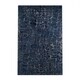 preview thumbnail 7 of 33, Handmade Mastiff Geometric Lustrous Wool Blend Area Rug 8' x 11'/Surplus - Navy - Runner/Rectangle