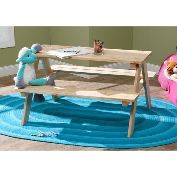 Sorrento Kids' Wood Picnic Table by Havenside Home