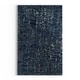 preview thumbnail 25 of 33, Handmade Mastiff Geometric Lustrous Wool Blend Area Rug 2' x 3' - Navy - Rectangle