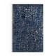 preview thumbnail 9 of 33, Handmade Mastiff Geometric Lustrous Wool Blend Area Rug 3' 3" x 5' 3" - Navy - Rectangle