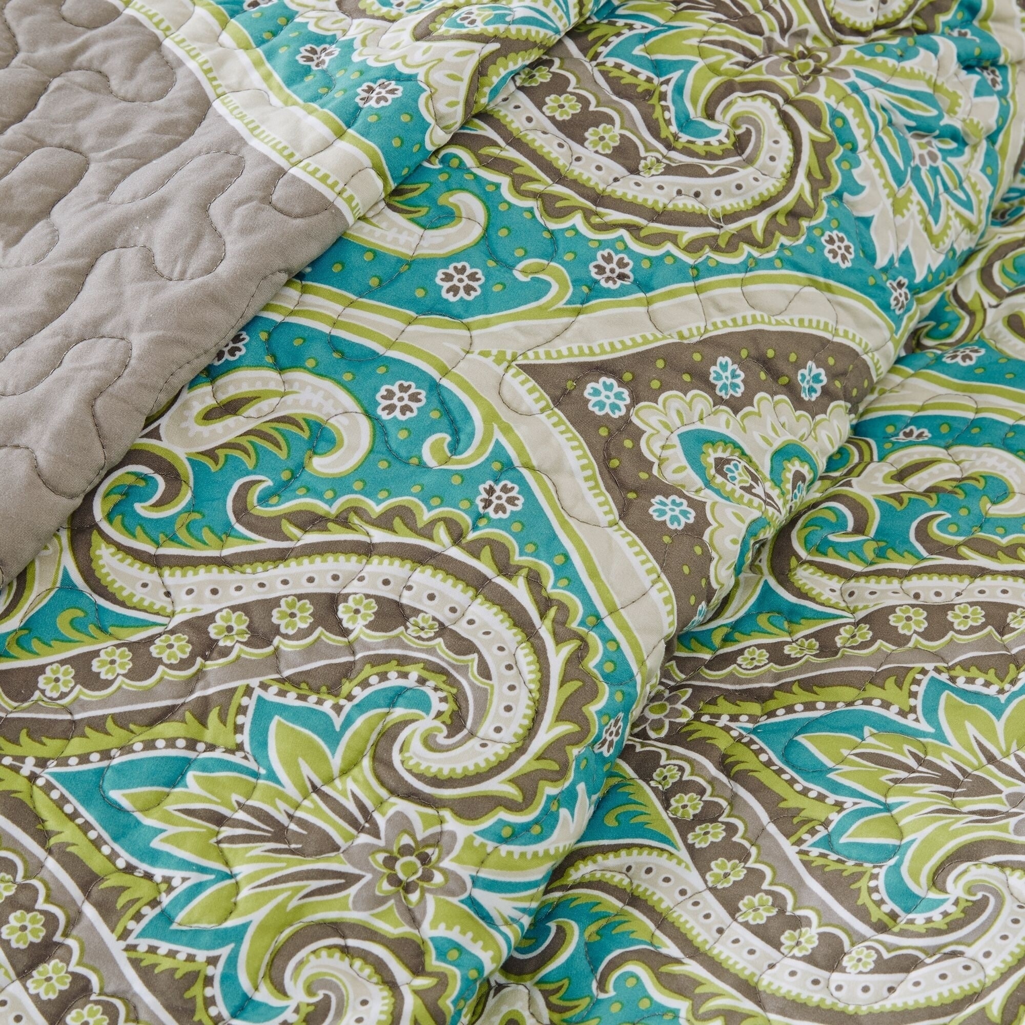 Madison Park Tara Teal 6-piece Quilted Coverlet Set - Bed Bath