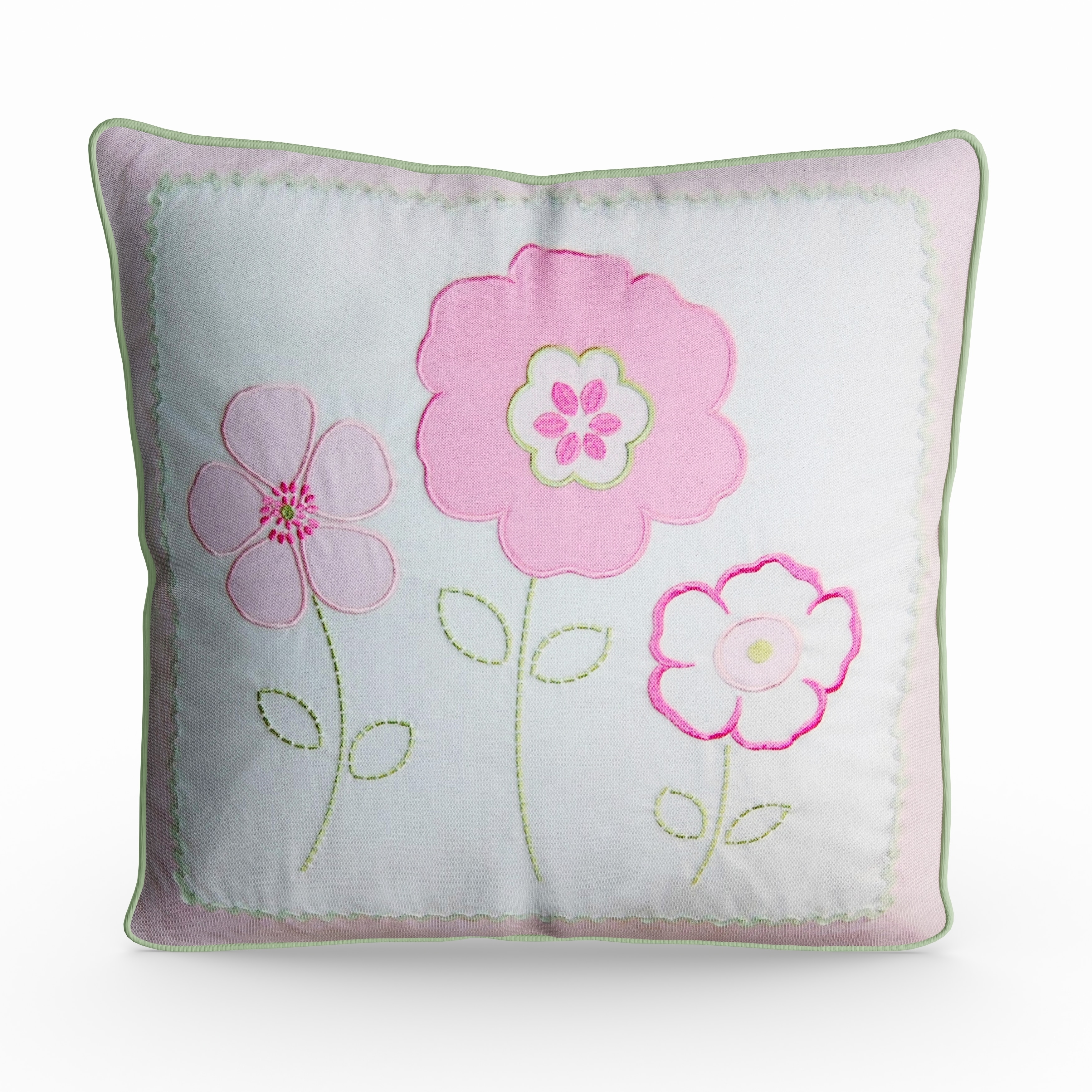 Shop Taylor Olive Sunfish Pastel Floral Decorative Pillow