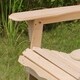 Havenside Home South Padre Adirondack Chair Kit with Pullout Ottoman - Thumbnail 8