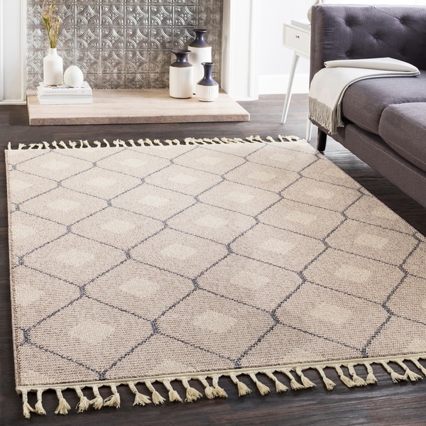 Maci Taupe Moroccan Trellis Tel Area Rug 9 3 X 12 1 Maci Taupe Moroccan Trellis Tel Area Rug 9 X27 3 X 12