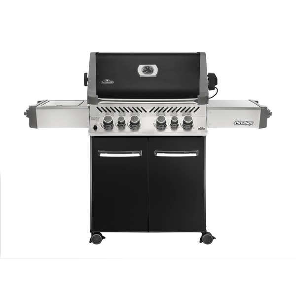 Prestige® 500 with Infrared Side and Rear Burners Natural Gas Grill in Black