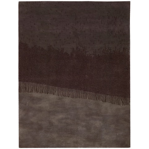 Nourison Hand-tufted Luster Wash Modern Abstract Area Rug