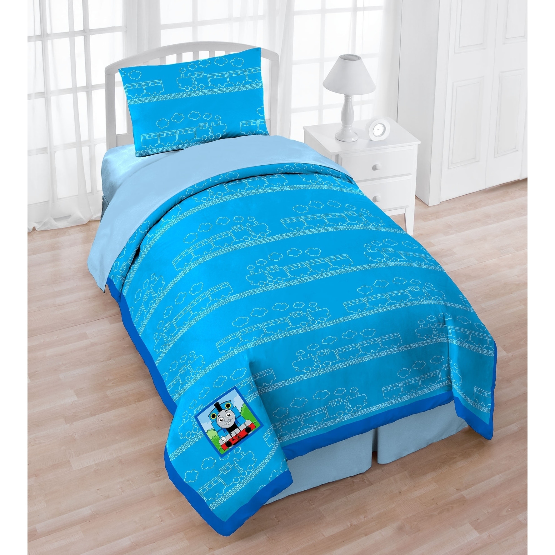 Thomas The Tank Twin Quilt And Sham Set