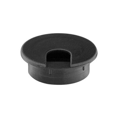 Rok Hardware Round Grommet, 2 Inch (51mm) Diameter, Black