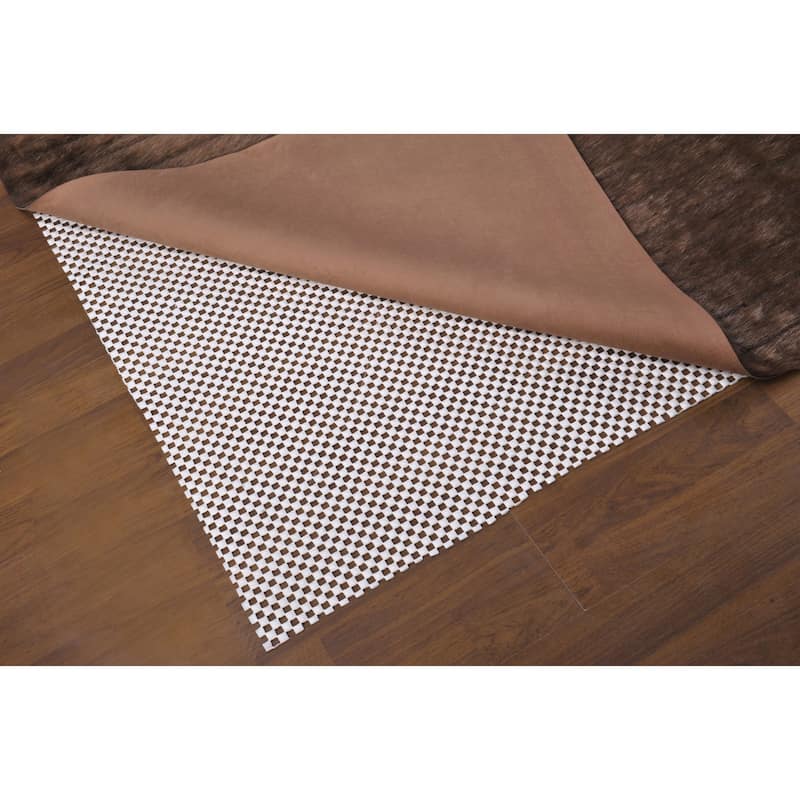Serenta FauxFur Rug with Slip Stopping Pad 5' x 7'