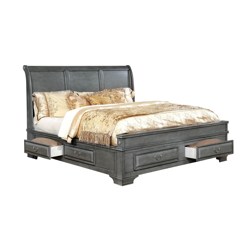 Furniture of America Oslo Traditional 6-drawer Storage Platform Bed