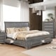 preview thumbnail 3 of 5, Furniture of America Oslo Traditional 6-drawer Storage Platform Bed