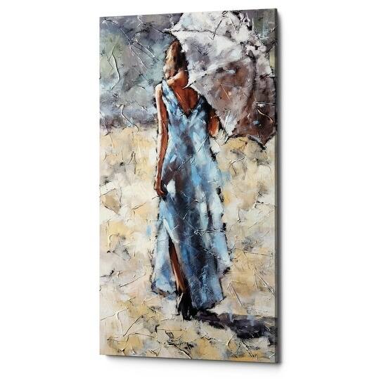 Epic Graffiti "Daylight" by Alexander Gunin, Giclee Canvas Wall Art, 12"x24"
