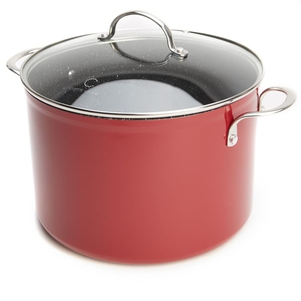 Curtis Stone Dura-Pan Nonstick 10-Quart Stockpot. Opens flyout.