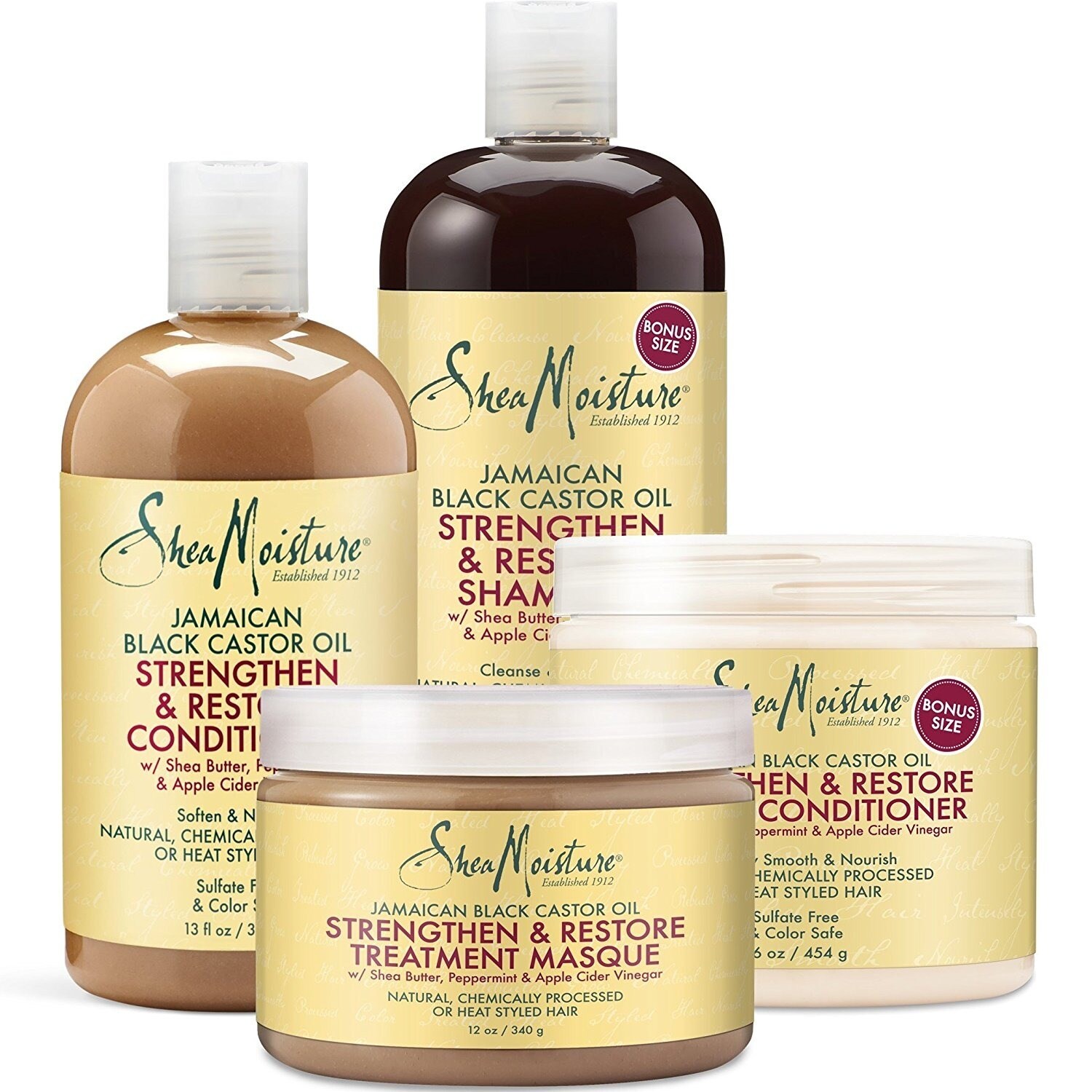 Shop Sheamoisture Jamaican Black Castor Oil 4 Piece Gift Set