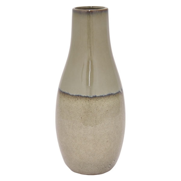 Three Hands 15 " Ceramic Vase in Gray