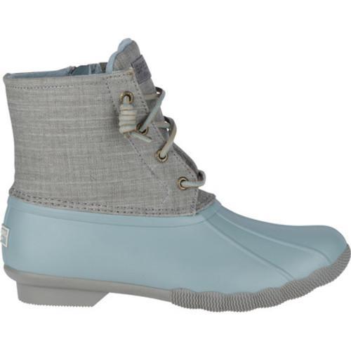 sperry duck boots blue and grey