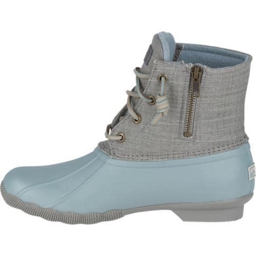 sperry duck boots gray and blue