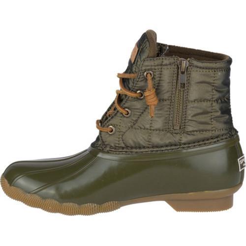 sperry duck boots olive