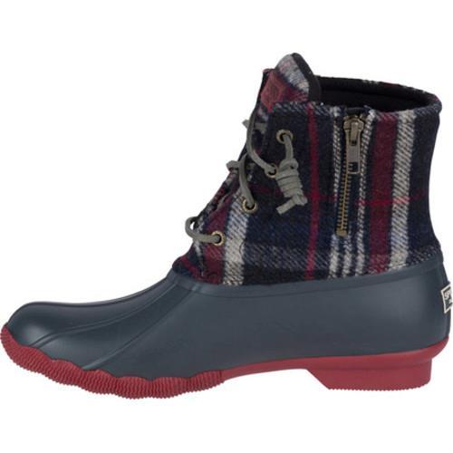 sperry saltwater wool duck boot grey