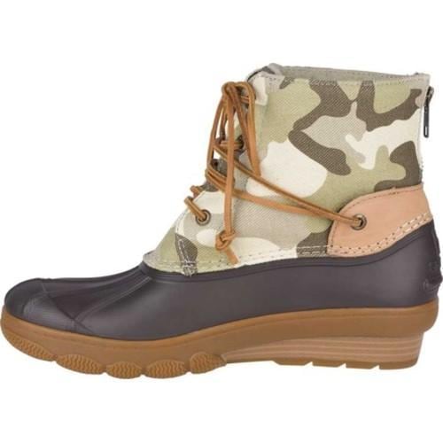 sperry saltwater camo duck boots
