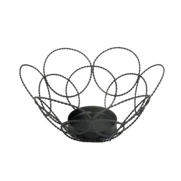 Sagebrook Home 11676 Metal Tealight Candle Holder Metal, 5.25 x 5.25 x 3 Inches