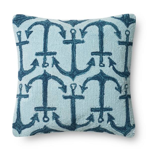 Shop Indoor Outdoor Blue Sailor 22 Inch Throw Pillow Or Pillow