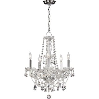 Katerina Crystal 5-light Chandelier - Bed Bath & Beyond - 21306763