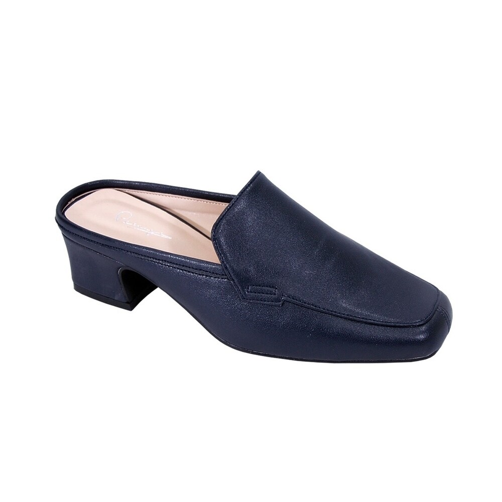 womens wide fit mules
