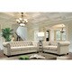 preview thumbnail 6 of 7, Kevi Traditional Tufted Chesterfield Loveseat by Furniture of America