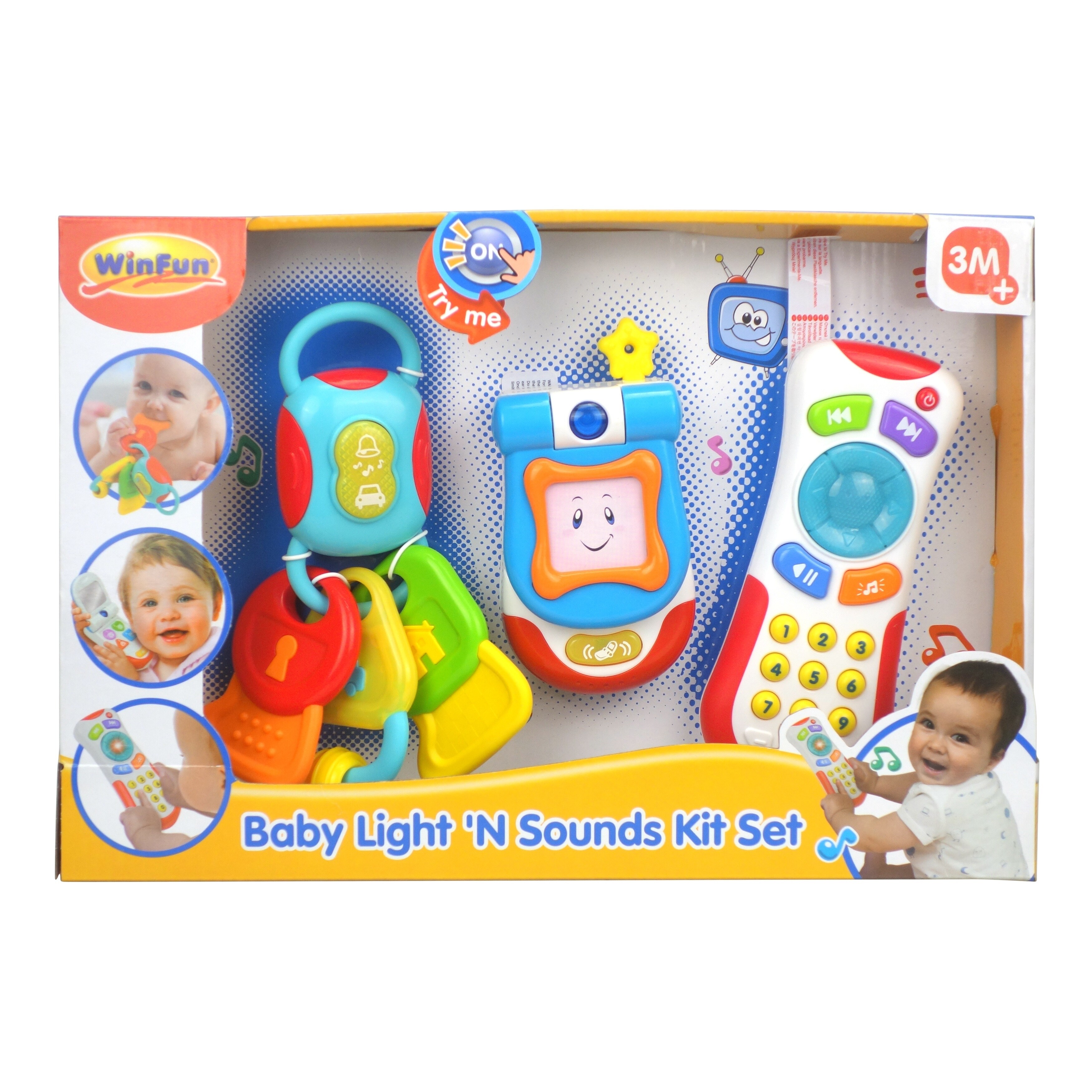 baby keys remote and phone