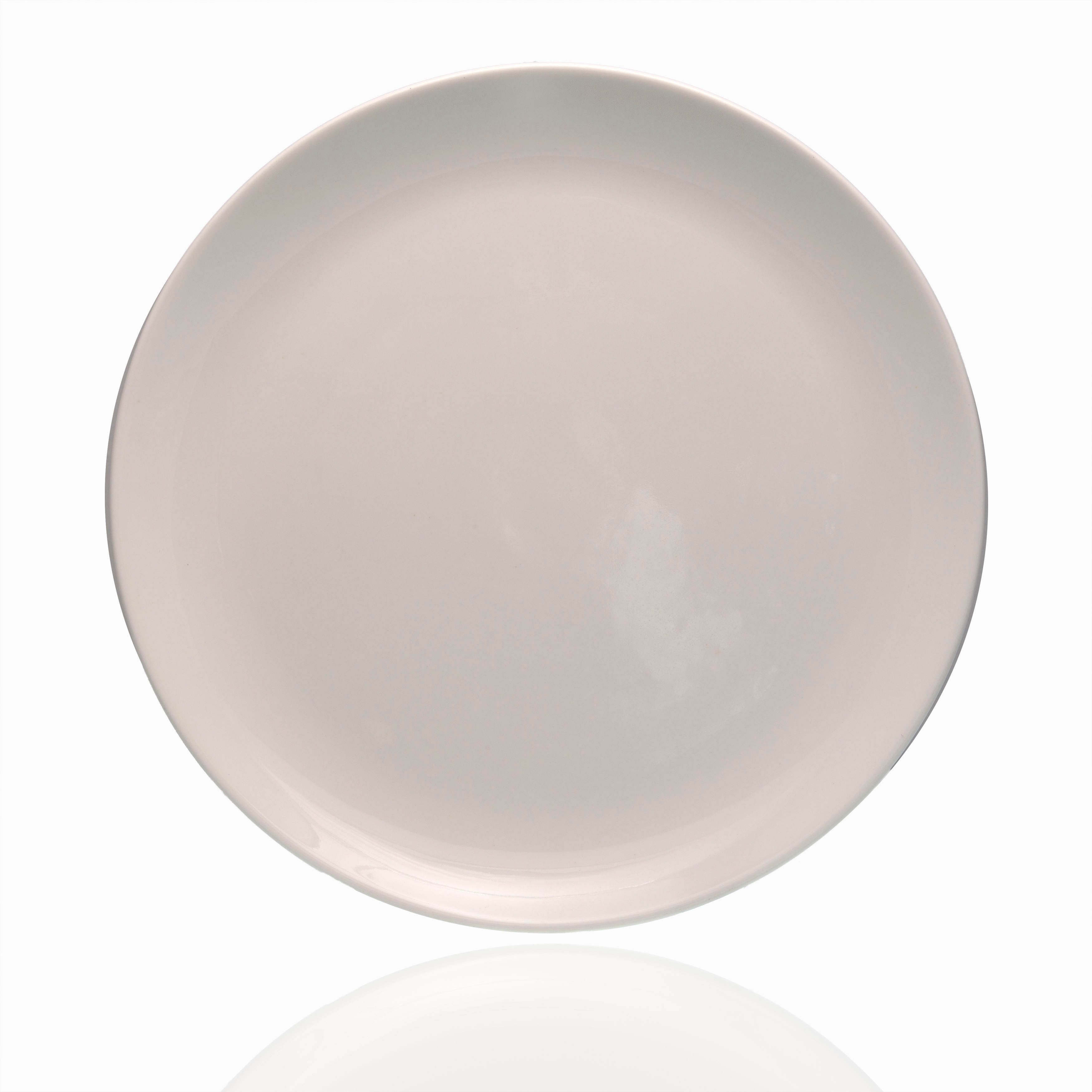 Forte White Dinner Plate 10.75" Set /6