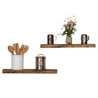 Del Hutson Designs True Floating Shelves 24", Set of 2
