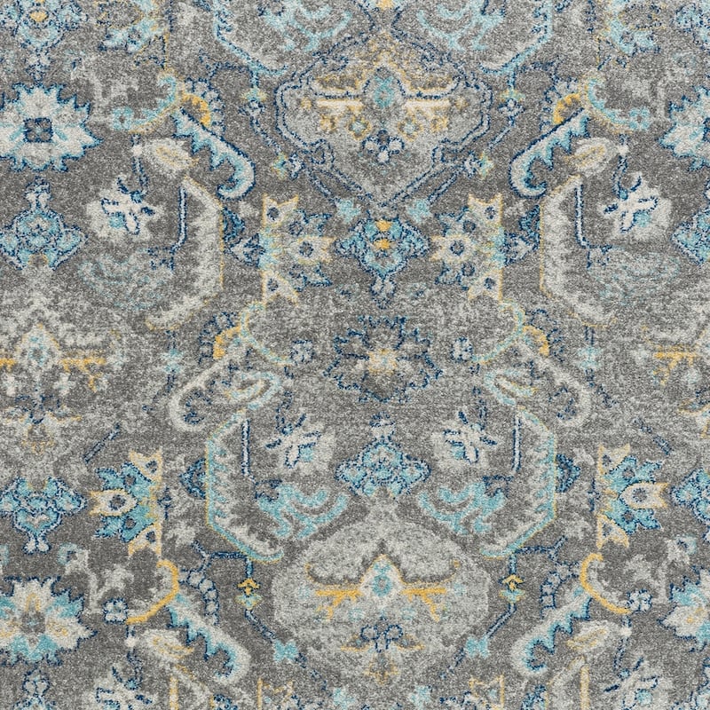 Pasargad Home Turkish Chelsea Design Floral Area Rug