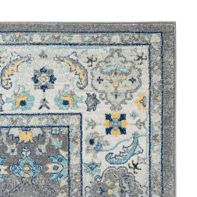 Pasargad Home Turkish Chelsea Design Floral Area Rug