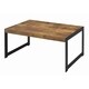 Rustic Antique Nutmeg Coffee Table - 43.25" x 22" x 18.50" - Thumbnail 0