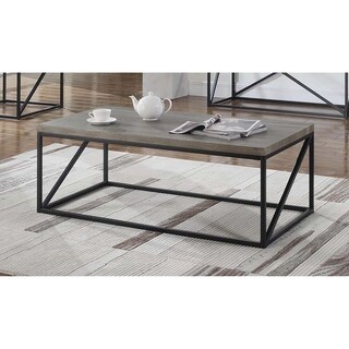 Coaster Furniture Birdie Sonoma Grey Rectangular Coffee Table