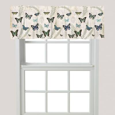 Shop Laural Home Elegant Butterfly Window Valance On Sale Free