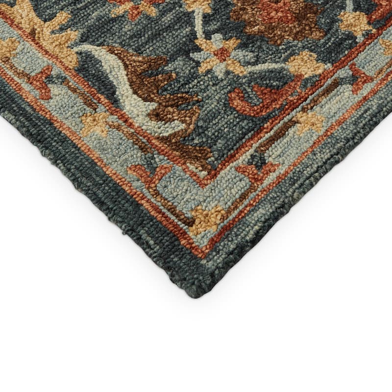 Alexander Home Madeline Wool Hand-Hooked Traditional Rug