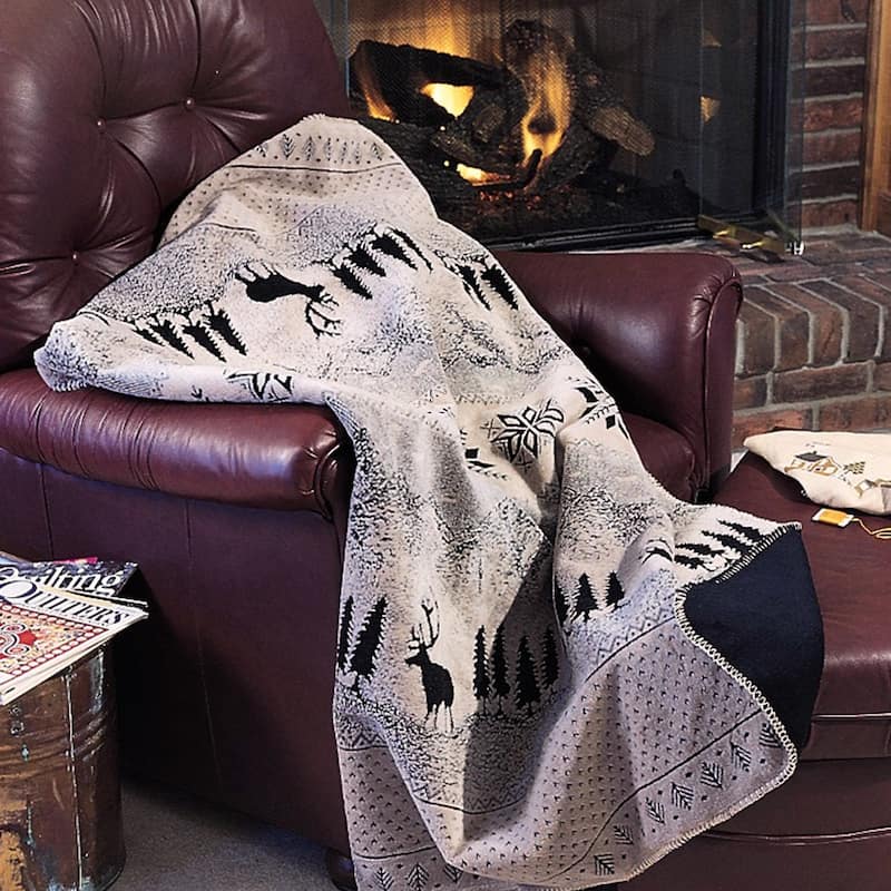 Denali Black Forest Friends/Black Blanket