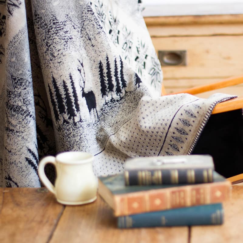 Denali Black Forest Friends/Black Blanket
